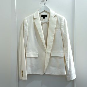 Ann Taylor white blazer size 00